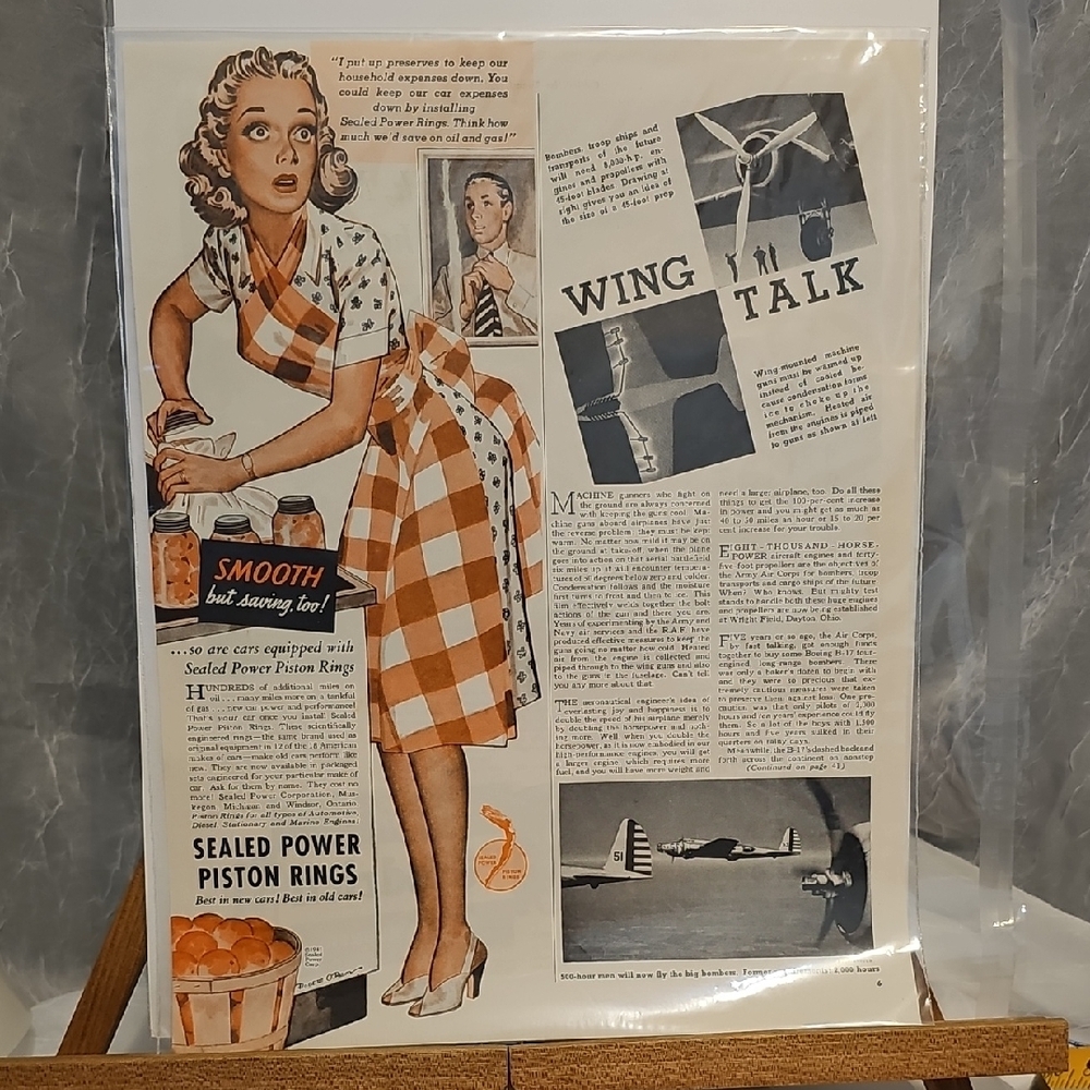 Vintage BF Goodrich Advertisement 1941 - Picture 2 of 9